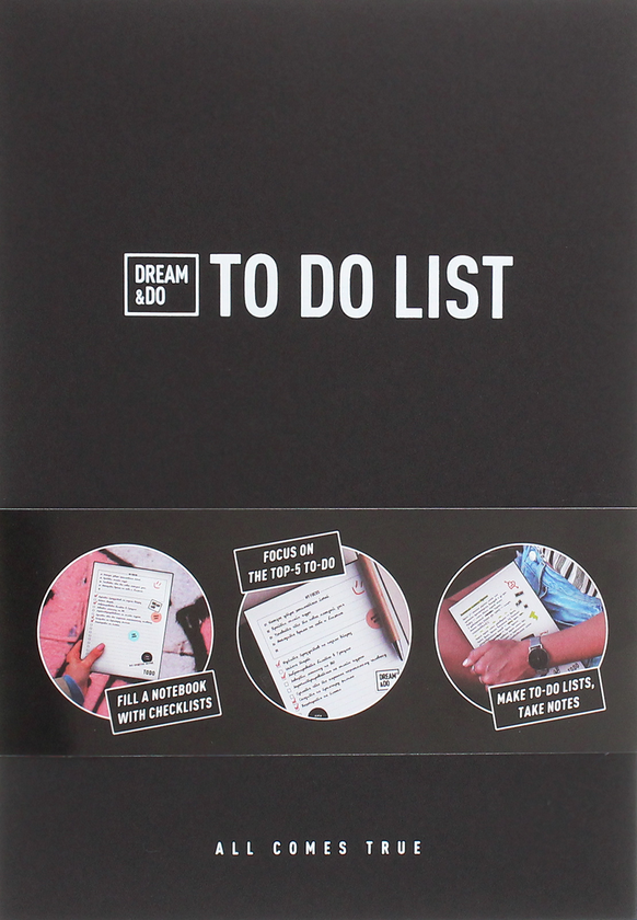 «Блокнот чеклистов Dream&Do To Do list (4820191131835)», бренда 1DEA.me - фото №1