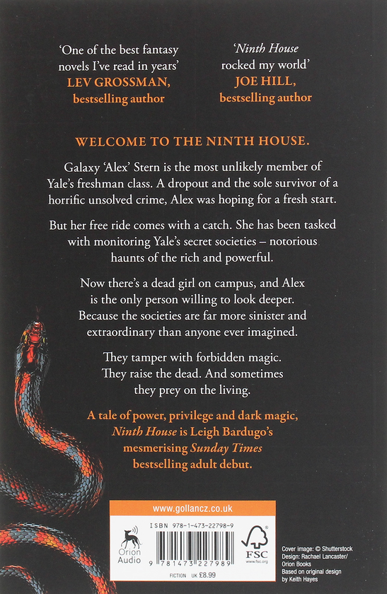 Бумажная книга «Ninth House. Book 1», автор Ли Бардуго - фото №1