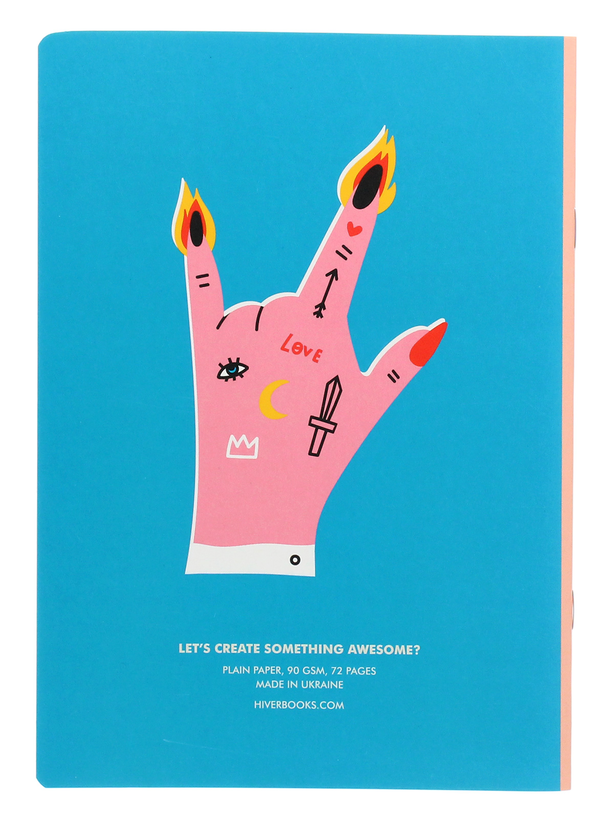 «Зошит Hiver Books Bomb S», бренду Hiver Books - фото №1