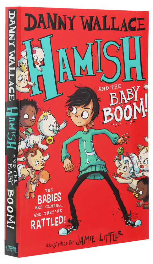 Паперова книга «Hamish and the Baby BOOM!», автор Денні Уоллес - фото №1
