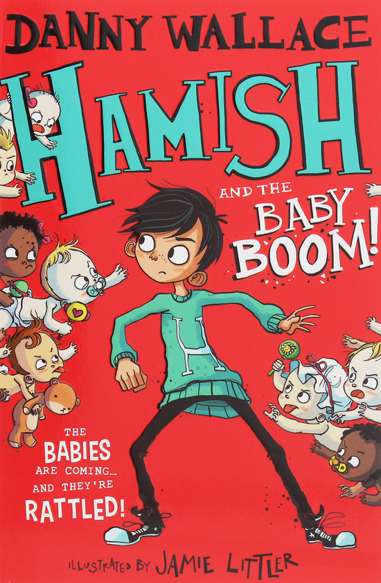 Паперова книга «Hamish and the Baby BOOM!», автор Денні Уоллес - фото №1