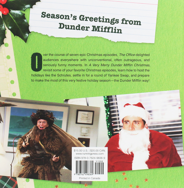 Бумажная книга «A Very Merry Dunder Mifflin Christmas. Celebrating the Holidays with The Office», автор Кристин Копачевски - фото №1