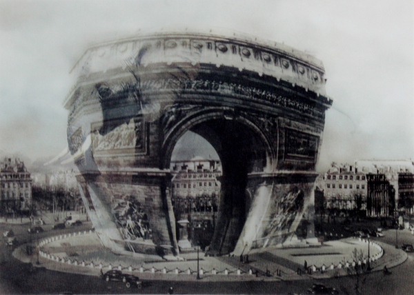  «Стерео открытка Kartenvertrieb Elephant / Arc De Triomphe», бренда LM Kartenvertrieb - фото №1