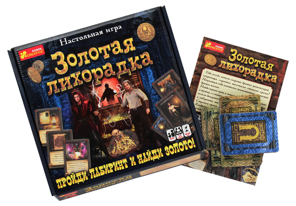  «Настольная игра Ranok-Creative Золотая лихорадка (12120113Р)», бренда Ranok-Creative - фото №1