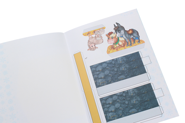 Бумажная книга «Christmas Sticker Book. Колядки» - фото №1