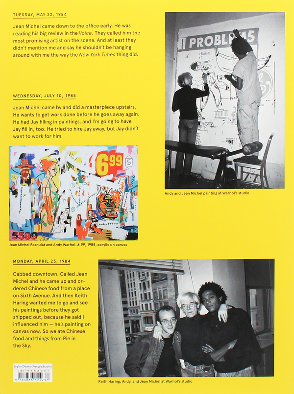 Паперова книга «Warhol on Basquiat. The Iconic Relationship Told in Andy Warhol’s Words and Pictures», автор Енді Воргол - фото №1