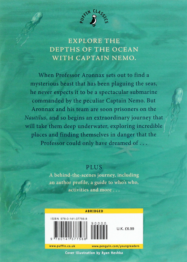 Паперова книга «Twenty Thousand Leagues Under the Sea», автор Жуль Верн - фото №1