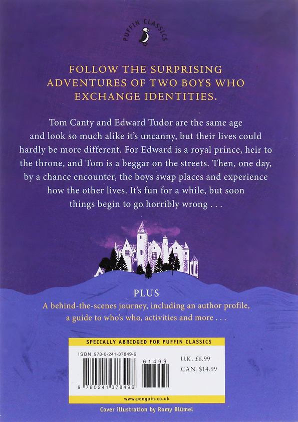 Паперова книга «The Prince and the Pauper», автор Марк Твен - фото №1