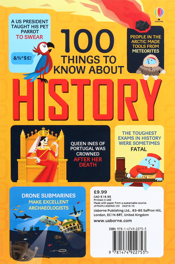 [object Object] «100 Things to Know About History», авторов Минна Лейси, Алекс Фрит, Джером Мартин, Лаура Кован, Рейчел Ферт - фото №2 - миниатюра
