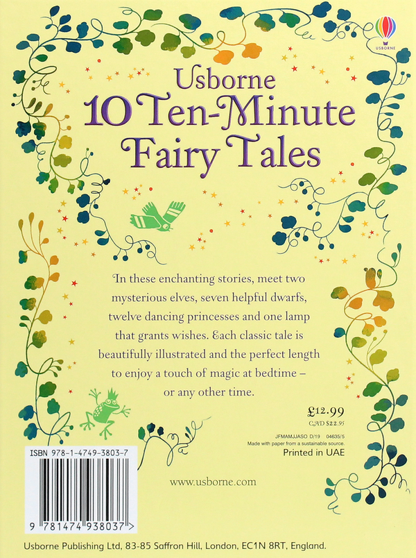 Бумажная книга «10 Ten-Minute Fairy Tales» - фото №1