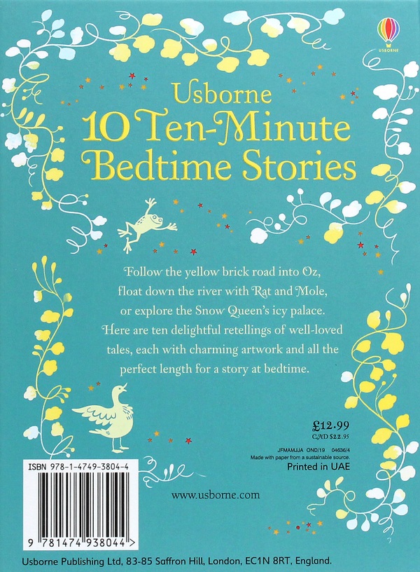 Бумажная книга «10 Ten-Minute Bedtime Stories» - фото №1