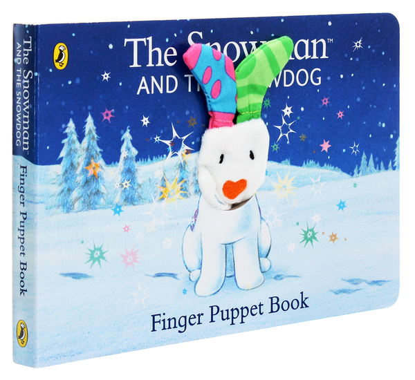 Паперова книга «The Snowman and the Snowdog. Finger Puppet Book», автор Реймонд Бріггс - фото №1