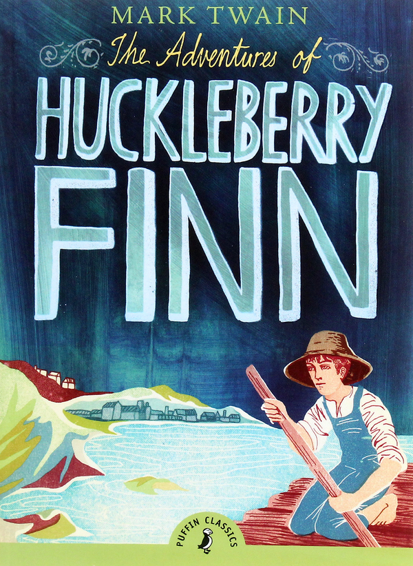 Бумажная книга «The Adventures of Huckleberry Finn», автор Марк Твен - фото №1