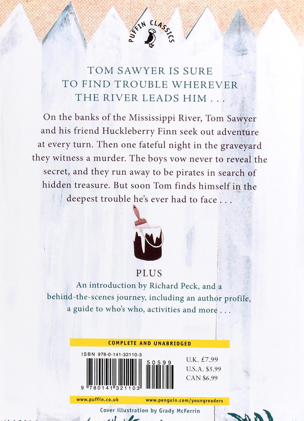 Бумажная книга «The Adventures of Tom Sawyer», автор Марк Твен - фото №1