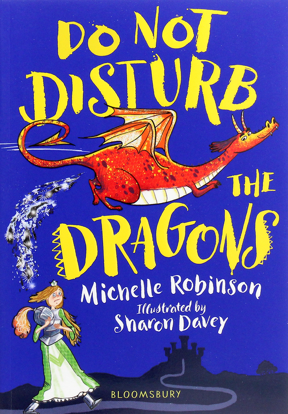 Паперова книга «Do Not Disturb the Dragons. Sir Grace #1», автор Мішель Робінсон - фото №1