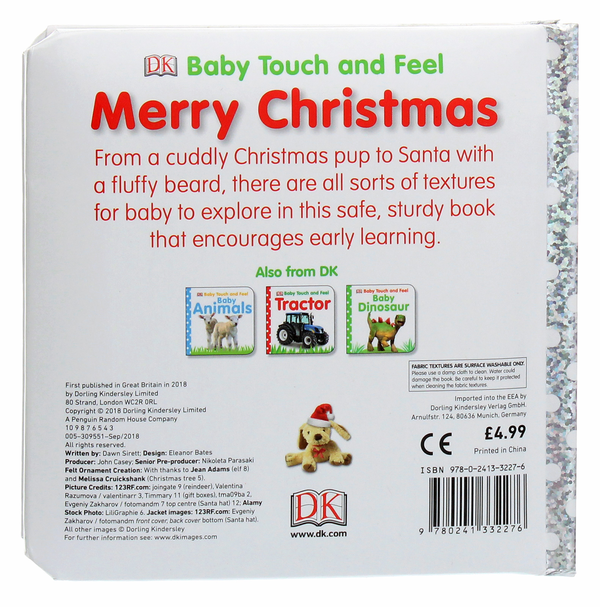 Паперова книга «Baby Touch and Feel Merry Christmas» - фото №1