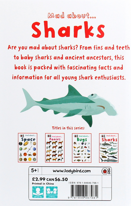 Паперова книга «Mad About Sharks», автор Дебора Джейн Мюррелл - фото №1