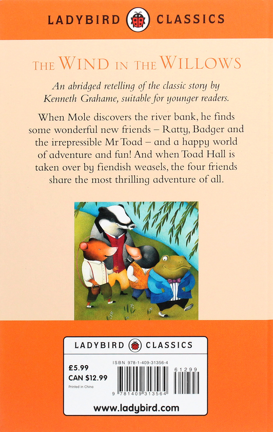 [object Object] «Ladybird Classics. The Wind in the Willows», автор Кеннет Грэм - фото №2 - миниатюра