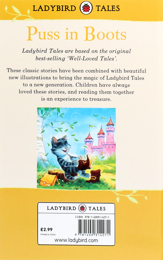 Бумажная книга «Ladybird Tales. Puss in Boots», автор Вера Саутгейт - фото №1