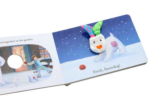Паперова книга «The Snowman and the Snowdog. Finger Puppet Book», автор Реймонд Бріггс - фото №1