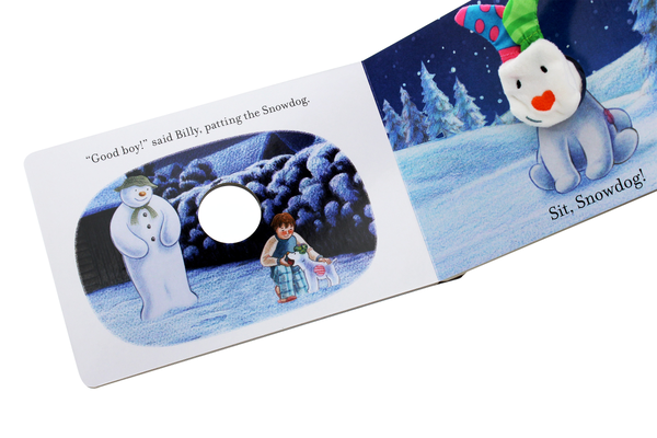 Паперова книга «The Snowman and the Snowdog. Finger Puppet Book», автор Реймонд Бріггс - фото №1