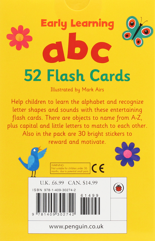 Паперова книга «Early Learning: ABC» - фото №1