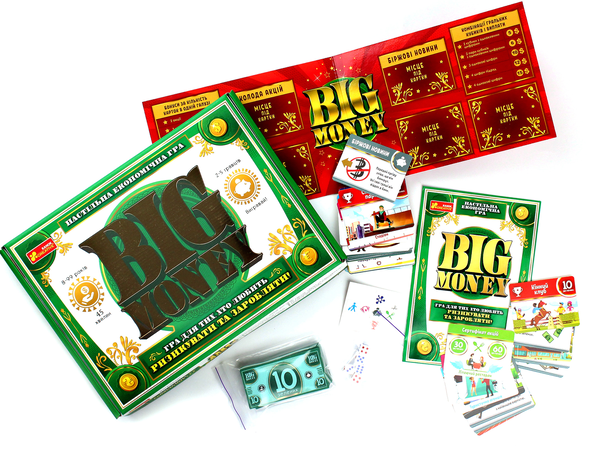  «Настольная игра Ranok-Creative Big Money (12120143У)», бренда Ranok-Creative - фото №1