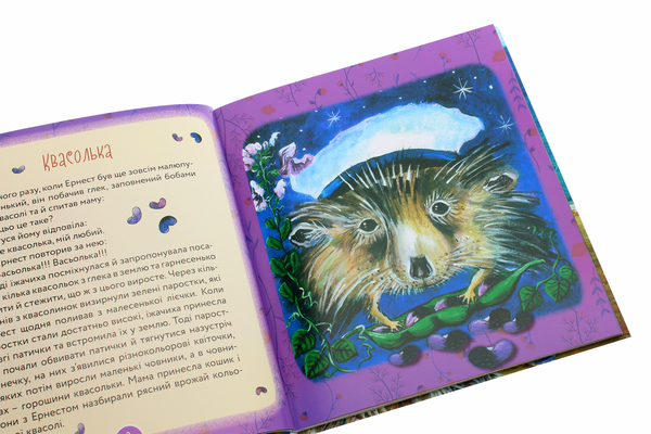 Бумажная книга «Їжачок Ернест», автор Ирина Шатинская - фото №1