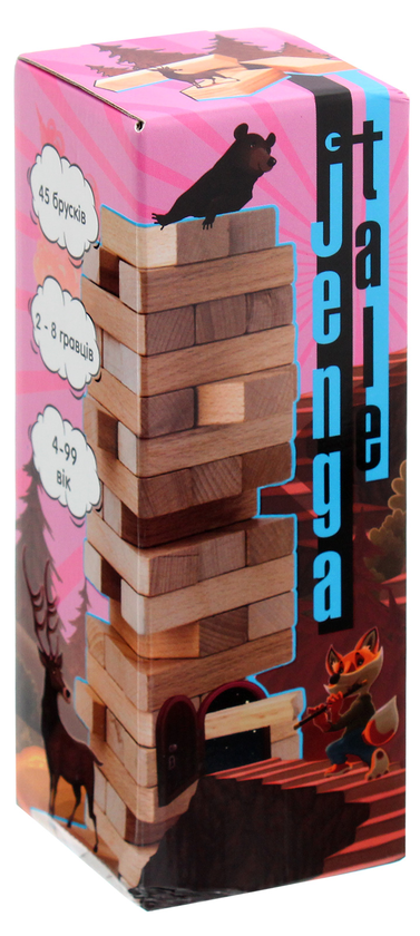  «Настільна гра Strateg Jenga Tale (30965)», бренду Strateg - фото №1