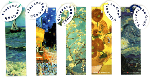 «Набор закладок для книг Bookmarks Vincent van Gogh №2 5 шт», бренда Bookmarks - фото №1