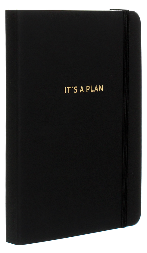  «Планер Gifty It's a plan Черный (9786179504822)», бренда Gifty - фото №1