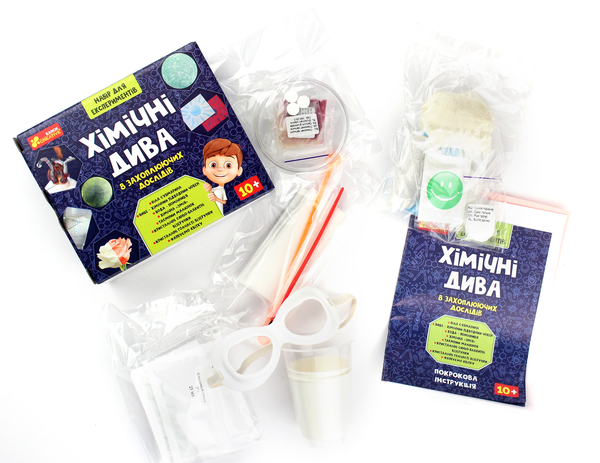 «Набір для експериментів Ranok-Creative Хімічні дива (12114127У)», бренду Ranok-Creative - фото №1