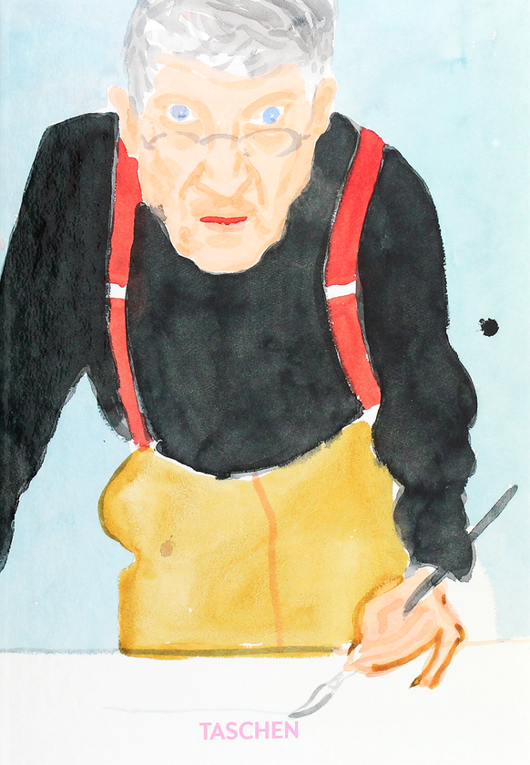 Бумажная книга «David Hockney. A Chronology. 40th Anniversary Edition», автор Ханс Вернер Хольцварт - фото №1