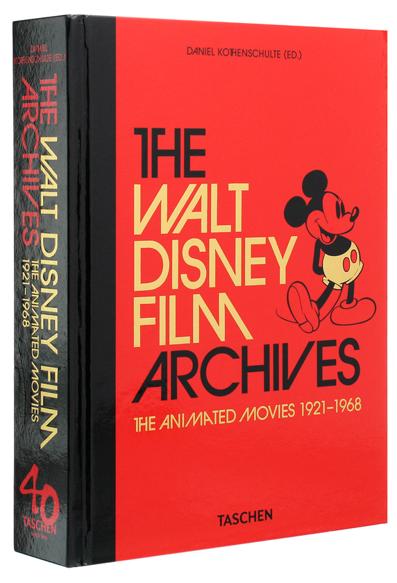 Паперова книга «The Walt Disney Film Archives. The Animated Movies 1921–1968. 40th Anniversary Edition», автор Деніел Котеншульте - фото №1