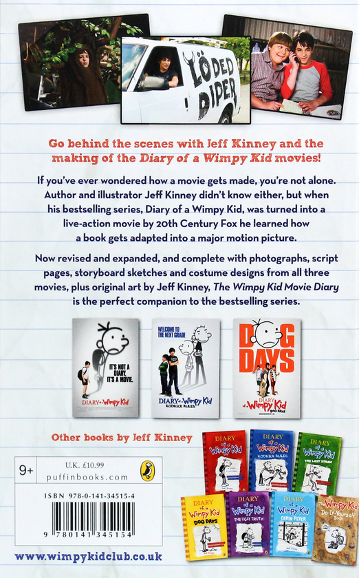 [object Object] «The Wimpy Kid Movie Diary. How Greg Heffley Went Hollywood», автор Джефф Кинни - фото №2 - миниатюра