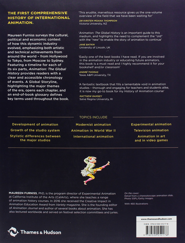 Бумажная книга «Animation. The Global History», автор Морин Фернисс - фото №1