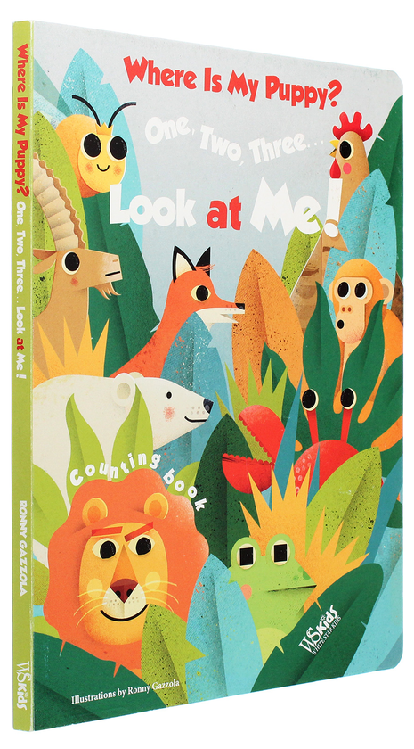 Паперова книга «1, 2, 3 Look At Me! Counting Book. Where is my Puppy», автор Ронні Газзола - фото №1