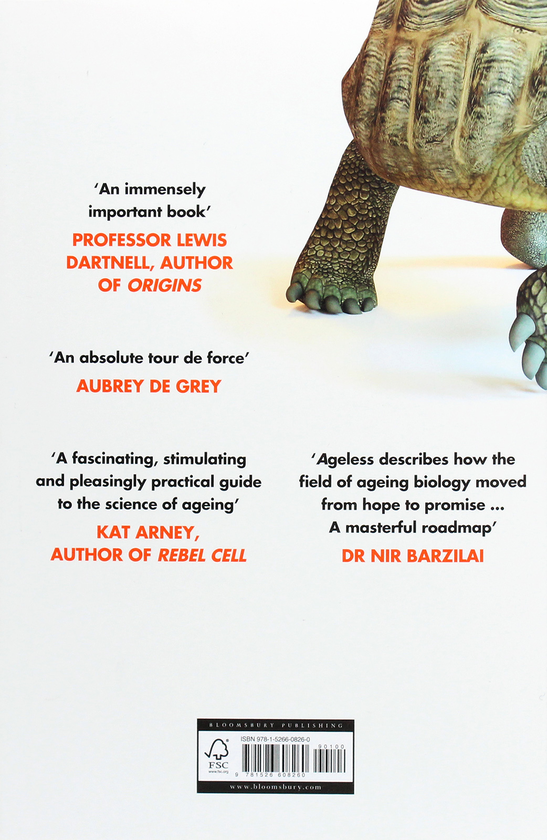 Паперова книга «Ageless: The New Science of Getting Older Without Getting Old», автор Ендрю Стіл - фото №1