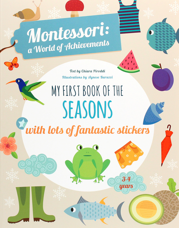 [object Object] «My First Book of the Seasons with Lots of Fantastic Stickers», автор Кьяра Пиродди - фото №1