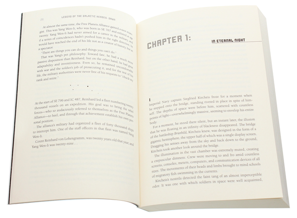 Бумажная книга «Legend of the Galactic Heroes. Volume 1», автор Есики Танака - фото №1