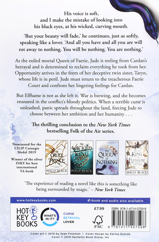 Бумажная книга «The Queen of Nothing », автор Холли Блэк - фото №1