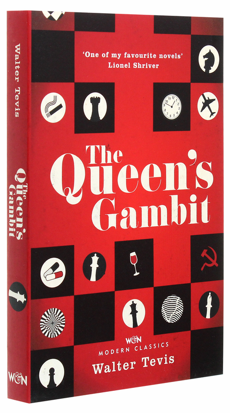 Паперова книга «The Queen's Gambit», автор Вальтер Тевіс - фото №1