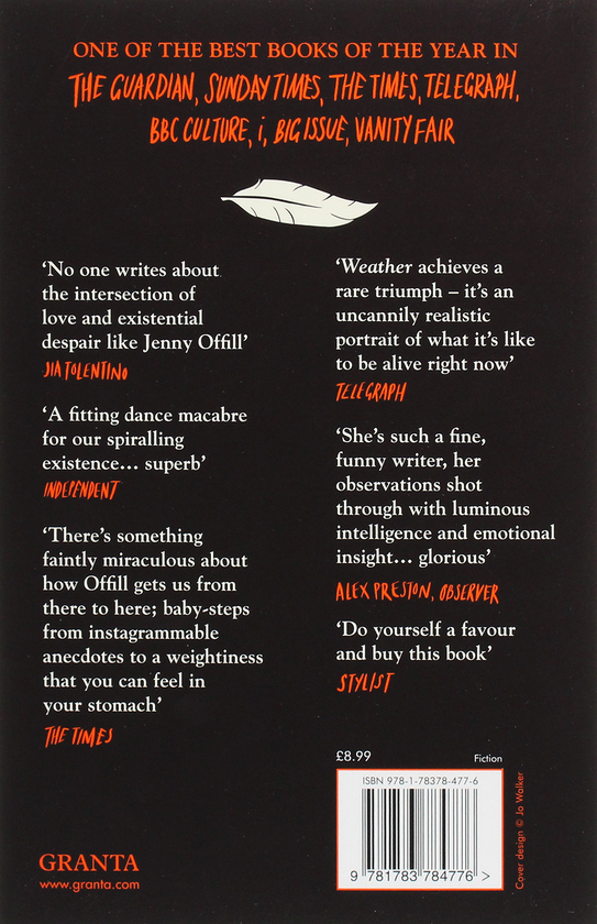 Бумажная книга «Weather», автор Дженни Оффилл - фото №1