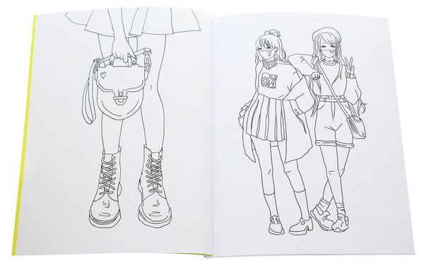 Бумажная книга «#girls#fashion#manga» - фото №1
