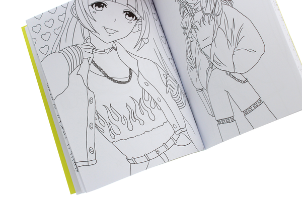 Бумажная книга «#girls#fashion#manga» - фото №1