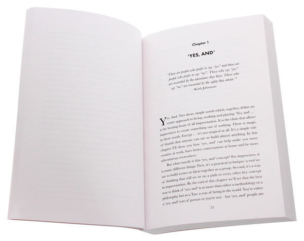 Паперова книга «Improvise! Use the Secrets of Improv to Achieve Extraordinary Results at Work», автор Макс Діккінс - фото №1