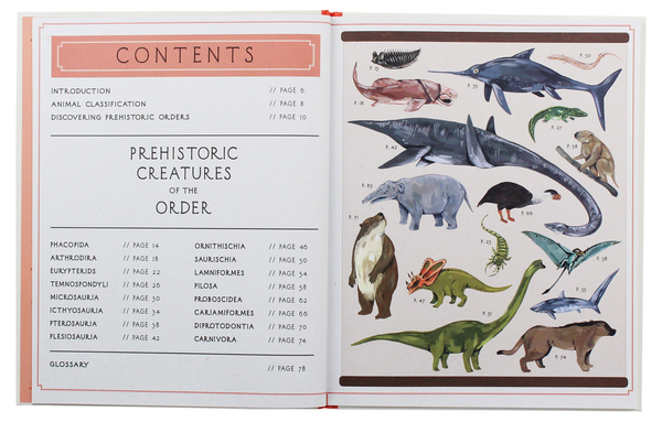 Паперова книга «Prehistoric Creatures of the Order», автор Джулс Ховард - фото №1