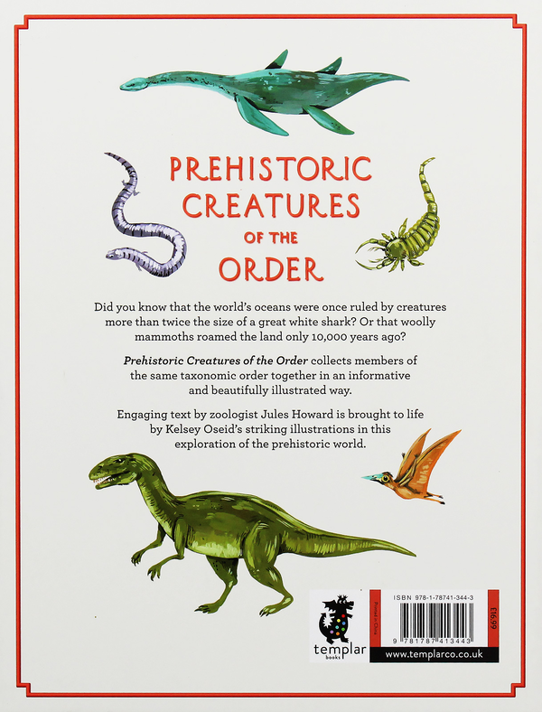 Паперова книга «Prehistoric Creatures of the Order», автор Джулс Ховард - фото №1