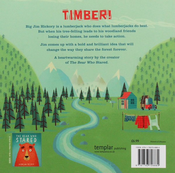 Паперова книга «The Lumberjack's Beard», автор Дункан Біді - фото №1