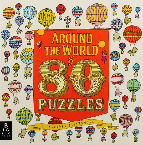 [object Object] «Around the World in 80 Puzzles», автор Александра Артымовска - фото №1